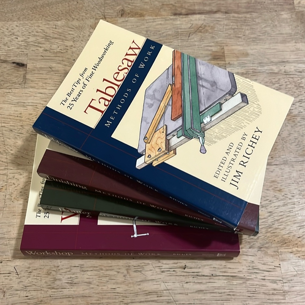 The Best Tips from 25 Years of Fine Woodworking Bundle of Four Books